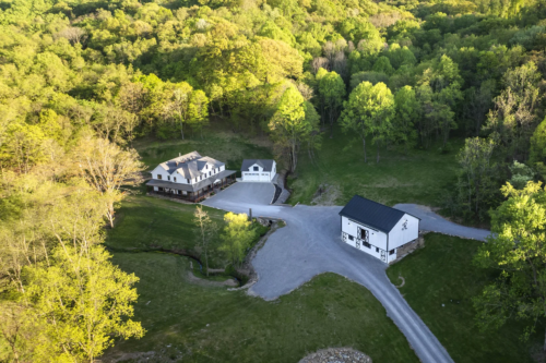 ripple run farm for sale homestead drone shot