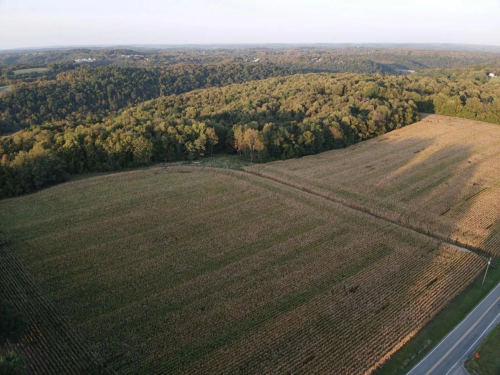 land for sale on scenic acreage corn field in beaver falls pa